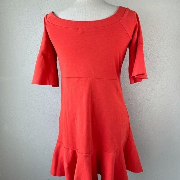 Free People Orange Dress Size M - Picture 6 of 8